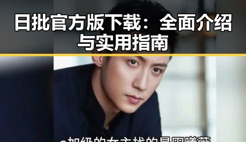 日批官方版下载：全面介绍与实用指南