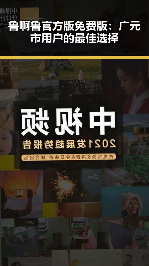 鲁啊鲁官方版免费版：广元市用户的最佳选择