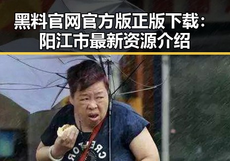 黑料 官网官方版正版下载：阳江市最新资源介绍