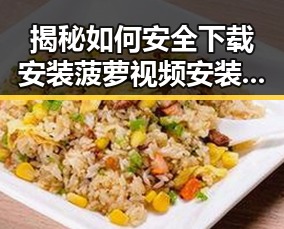 揭秘如何安全下载安装菠萝视频安装包下载，保证观看体验