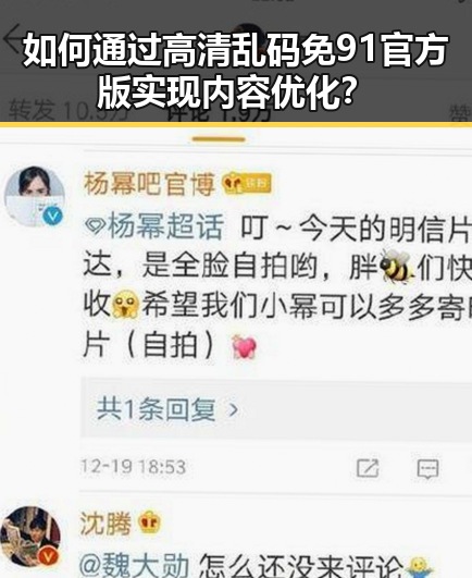 如何通过高清乱码免91官方版实现内容优化？