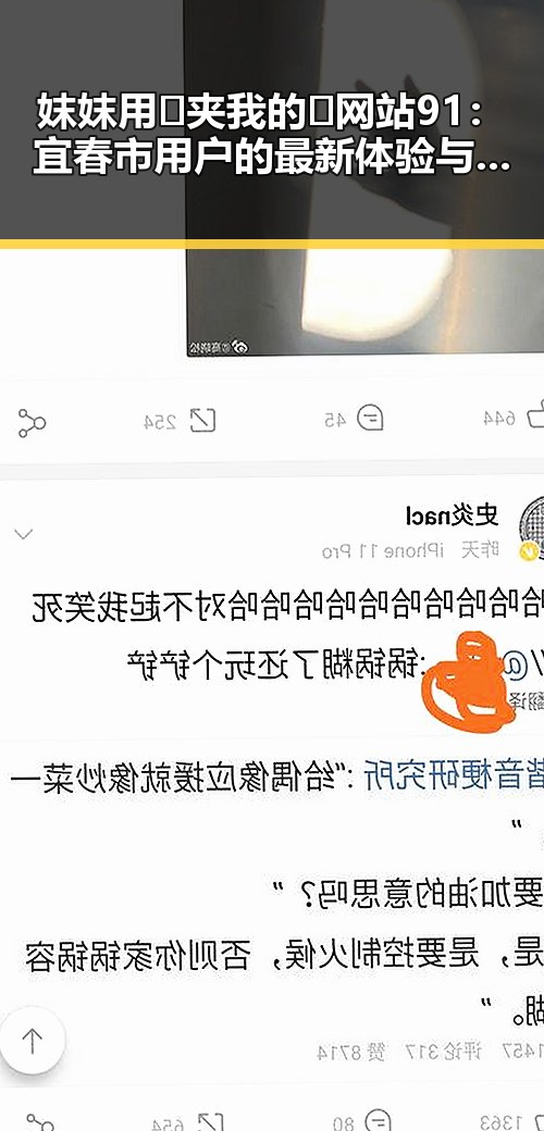 妺妺用🐻夹我的🍌网站91:宜春市用户的最新体验与反馈