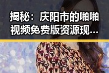 揭秘：庆阳市的啪啪视频免费版资源现状与发展